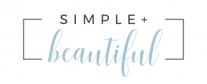 Simple + Beautiful Blog